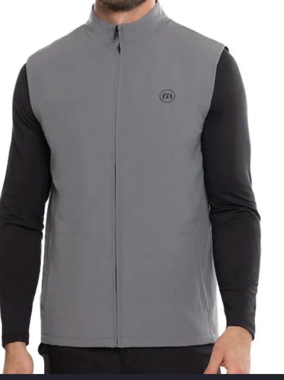 Travis Mathew HEATER VEST Grey XL